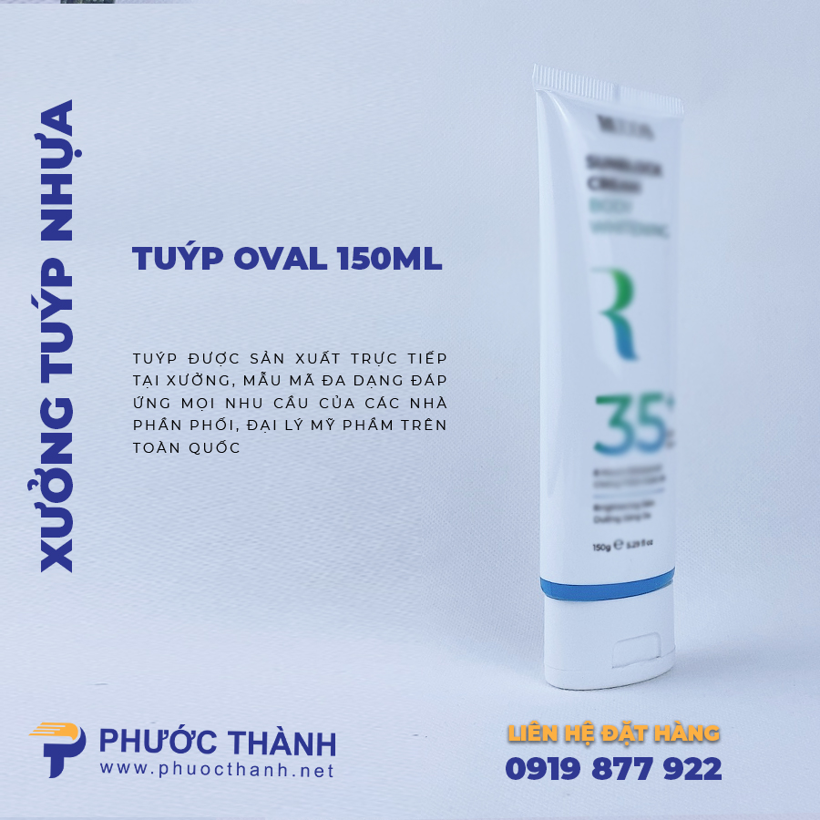 san-xuat-tuyp-nhua-oval-my-pham-150ml